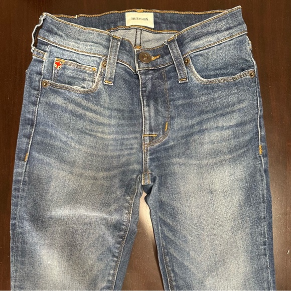 Hudson Jeans Low Rise Krista Super Skinny Size 24 - Picture 5 of 7